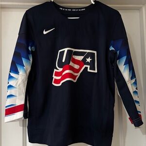 USA Hockey Olympics Nike Jersey Youth Small/Medium